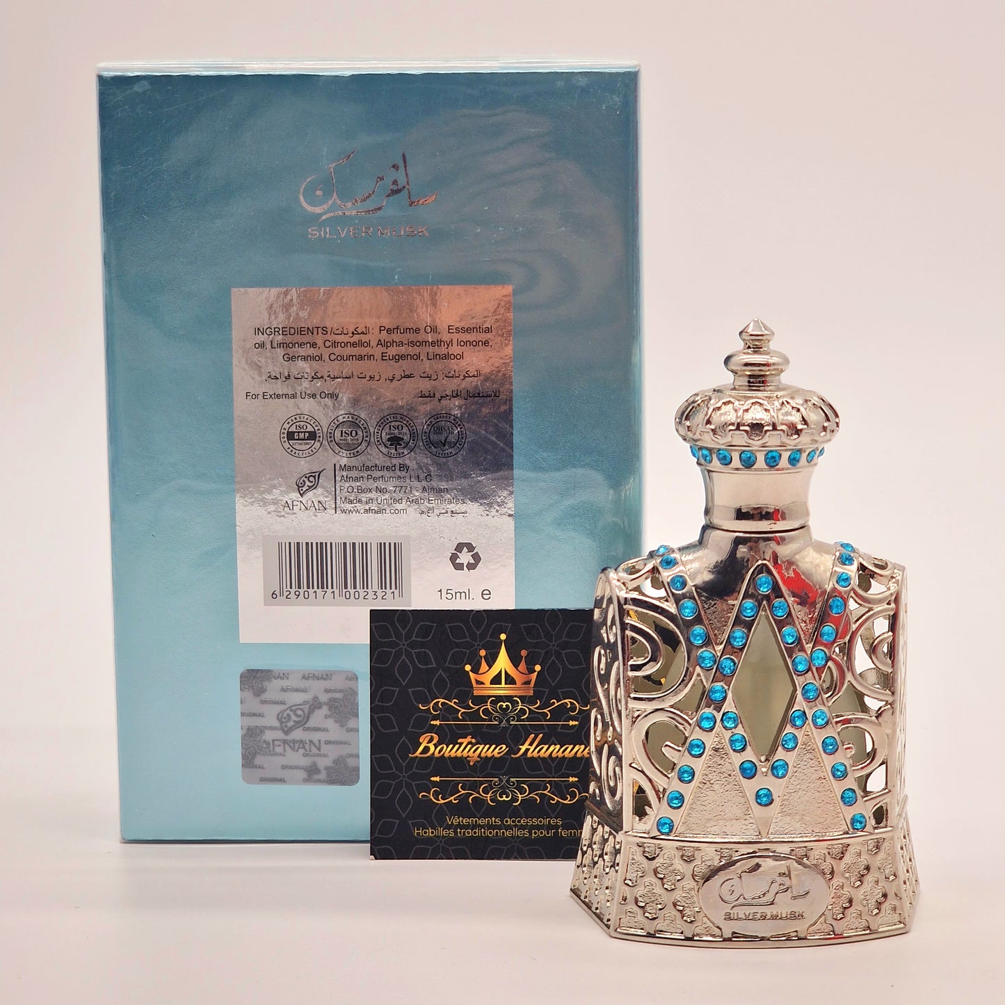 Silver Musk Concentrated Perfumed Oil