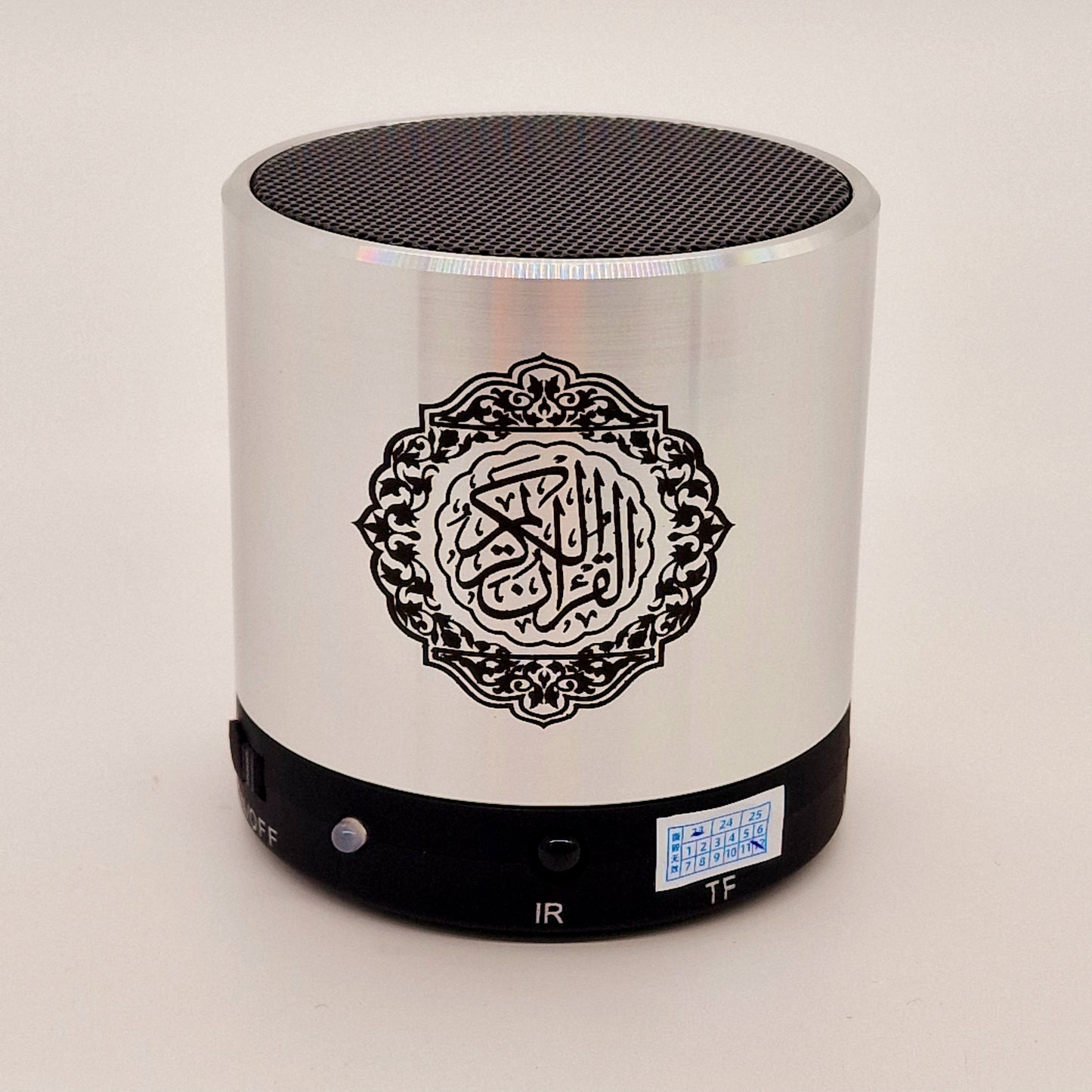 Lecteur Numérique du Coran HD avec Télécommande - Coran Complet et Traductions / Digital Quran Player,8GB TF Remote Control USB Muslim Quran Speaker
