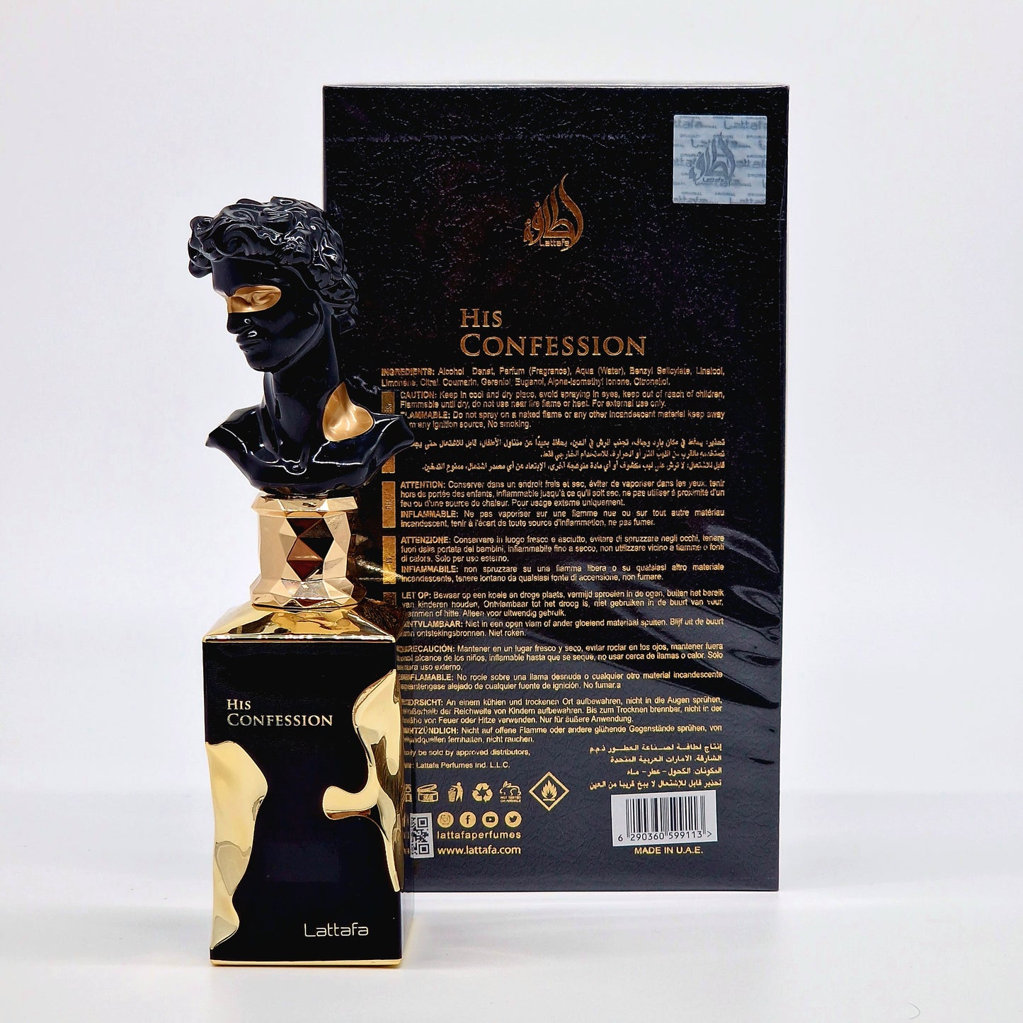 His Confession par Lattafa pour Homme