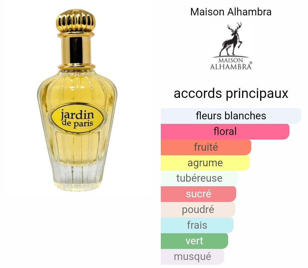 Jardin de Paris par Maison Alhambra pour femme