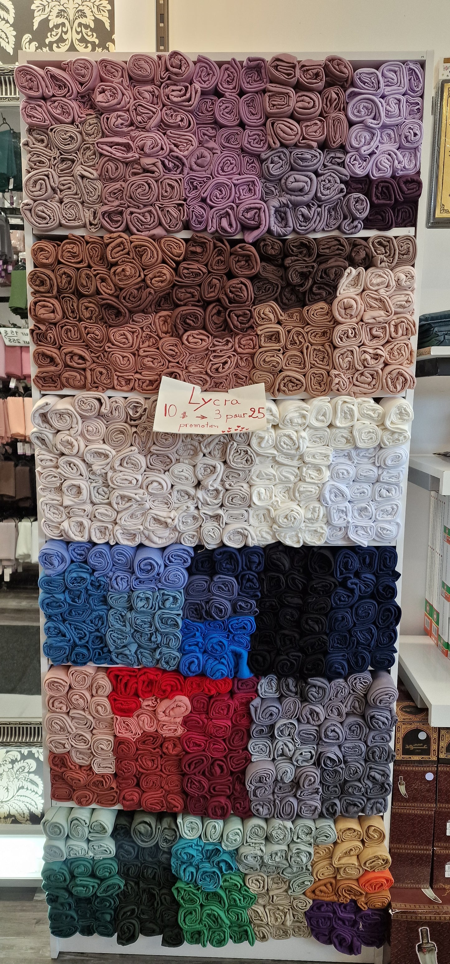 Hijab Jersey– Fabrication Turquie (Trois pour 25$)