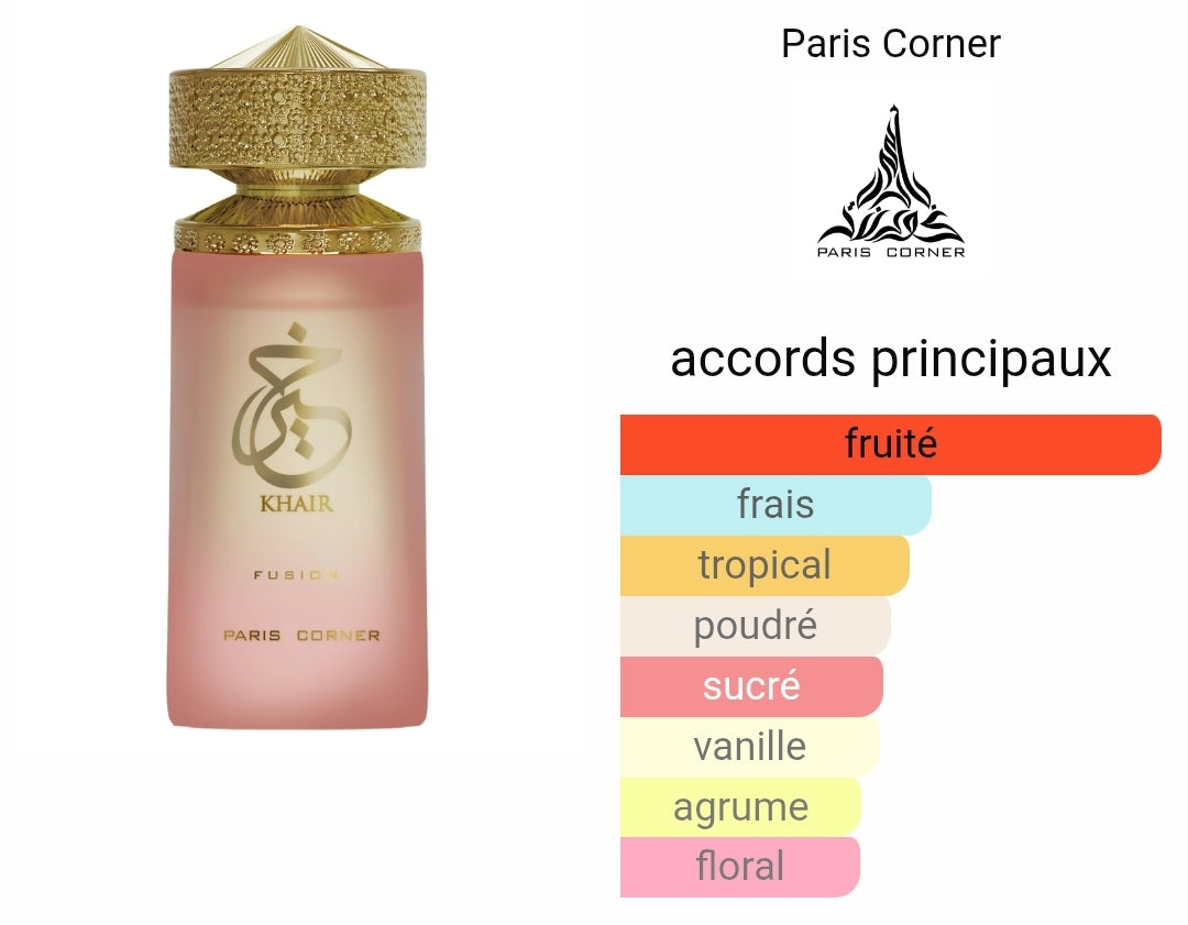 Khair Fusion de Paris Corner pour Femme