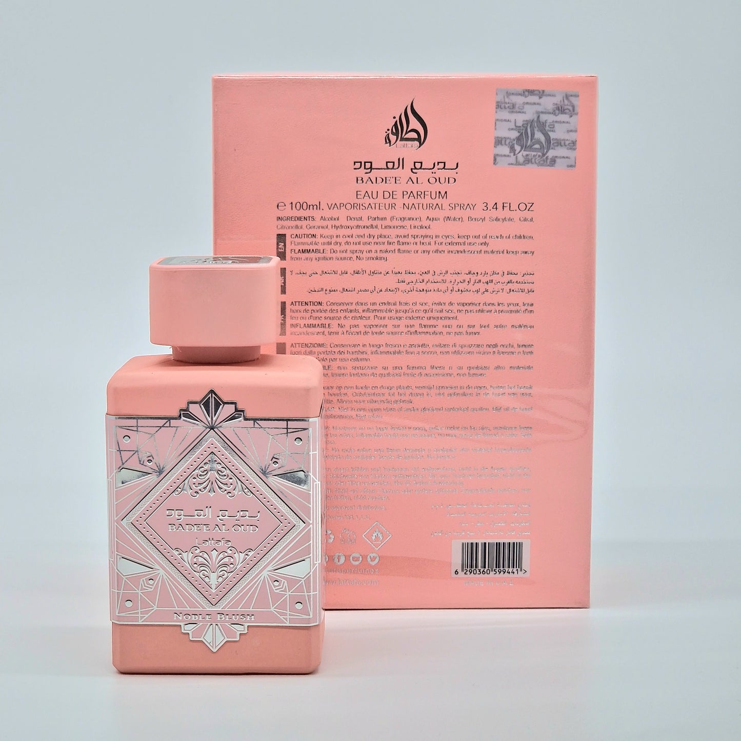 Badee Al Oud Noble Blush Par Lattafa pour Femme