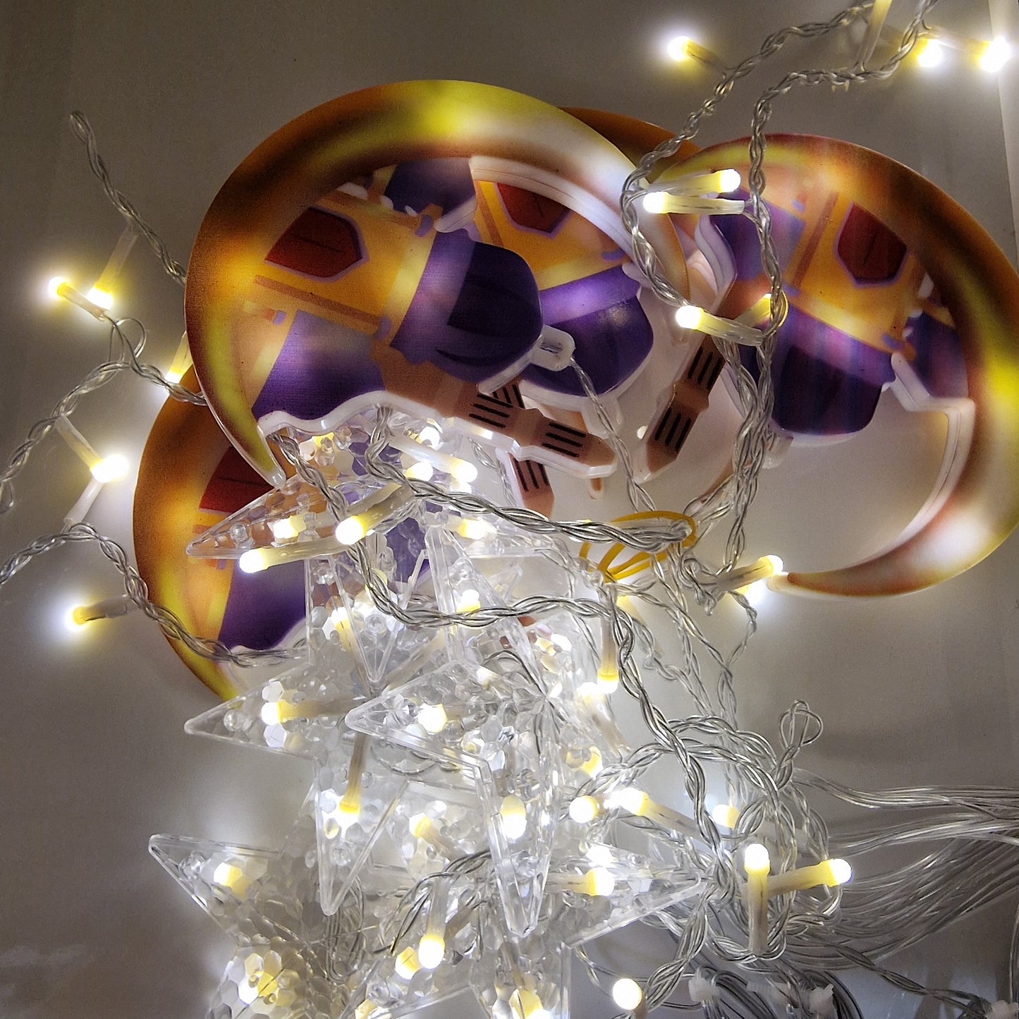 Guirlande lumineuse Ramadan 🌙✨ – Croissants, mosquées et étoiles