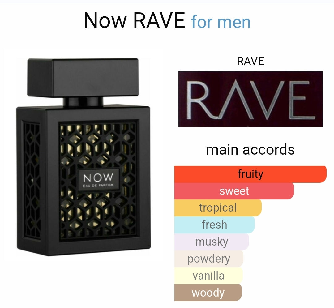 Rave Now By Lattafa for Men