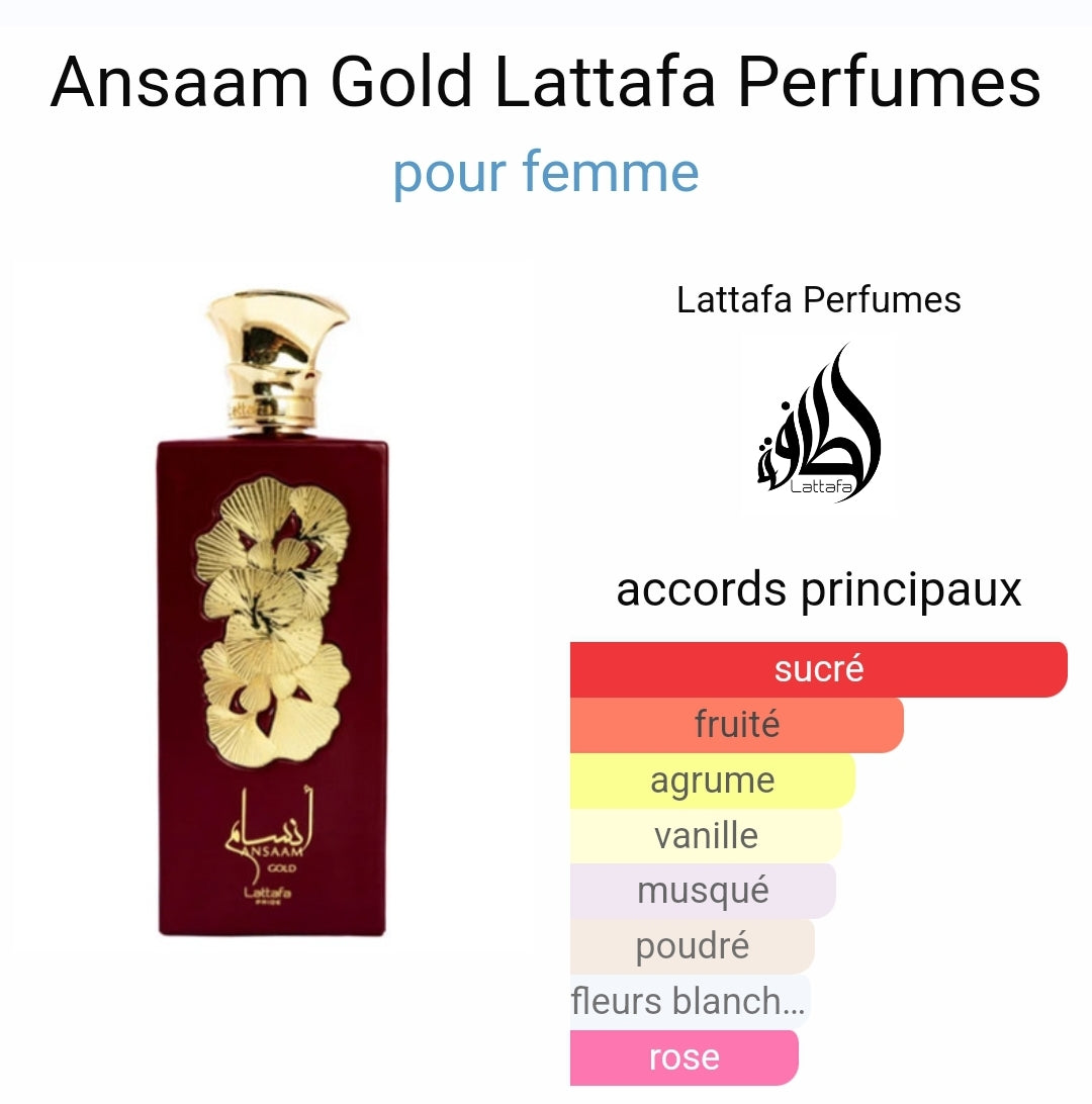 Ansaam Gold par Lattafa