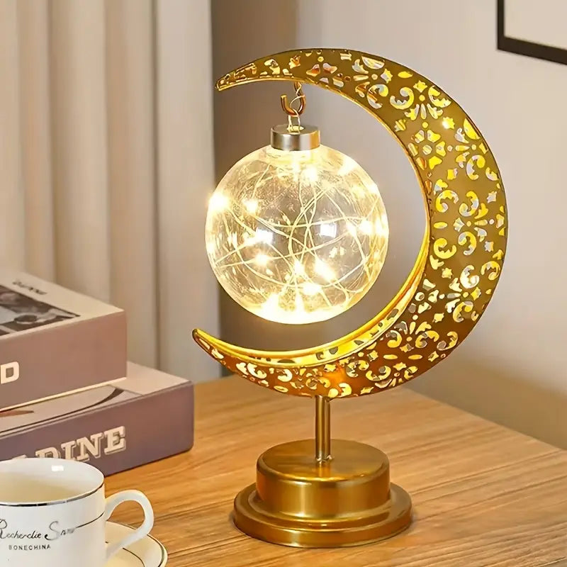 ✨🌙 Lampe Croissant Lumineuse ✨🌙 / مصباح هلال رمضان
