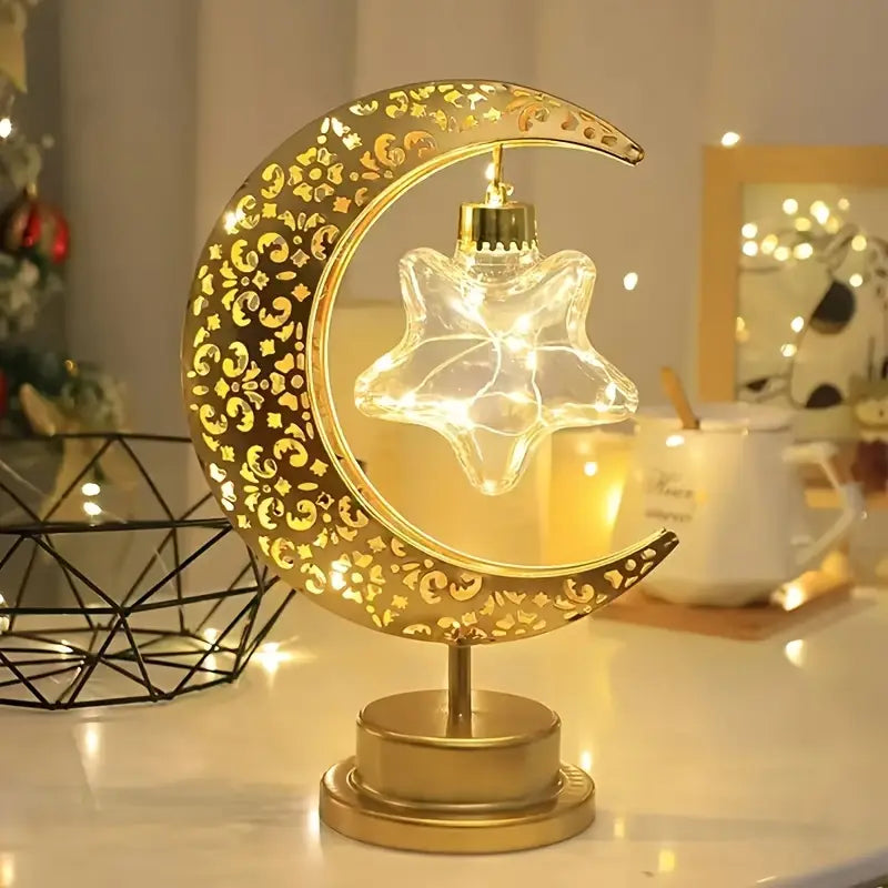 ✨🌙 Lampe Croissant Lumineuse ✨🌙 / مصباح هلال رمضان