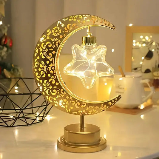 ✨🌙 Lampe Croissant Lumineuse ✨🌙 / مصباح هلال رمضان
