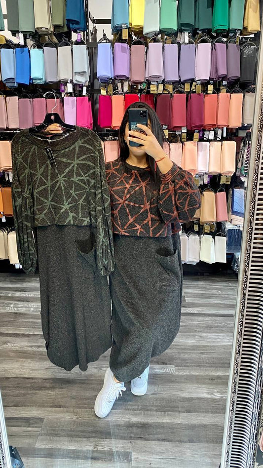 Robe à manches longues