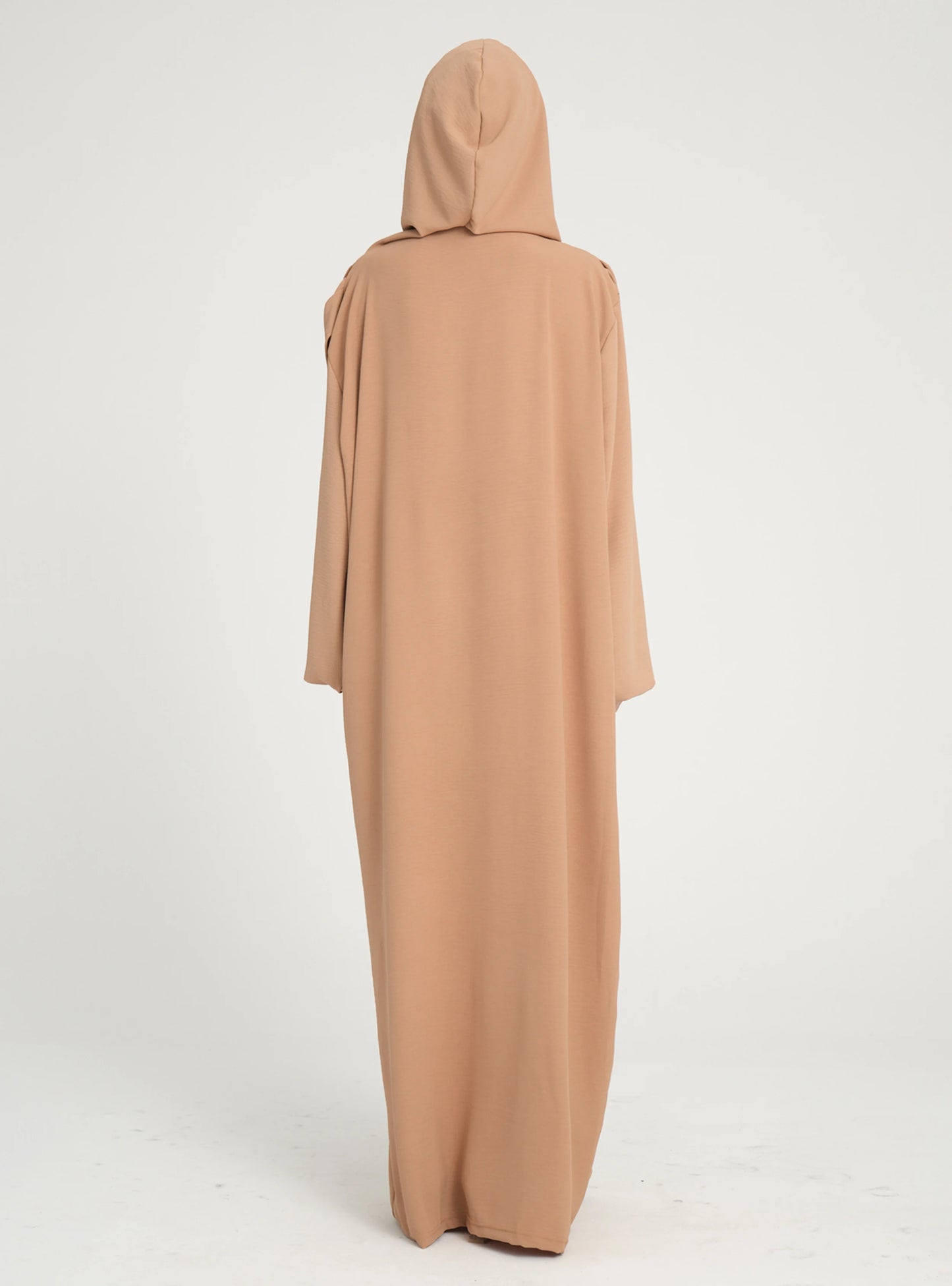 Tenue de prière une pièce avec hijab intégré – Tissu Aerobin