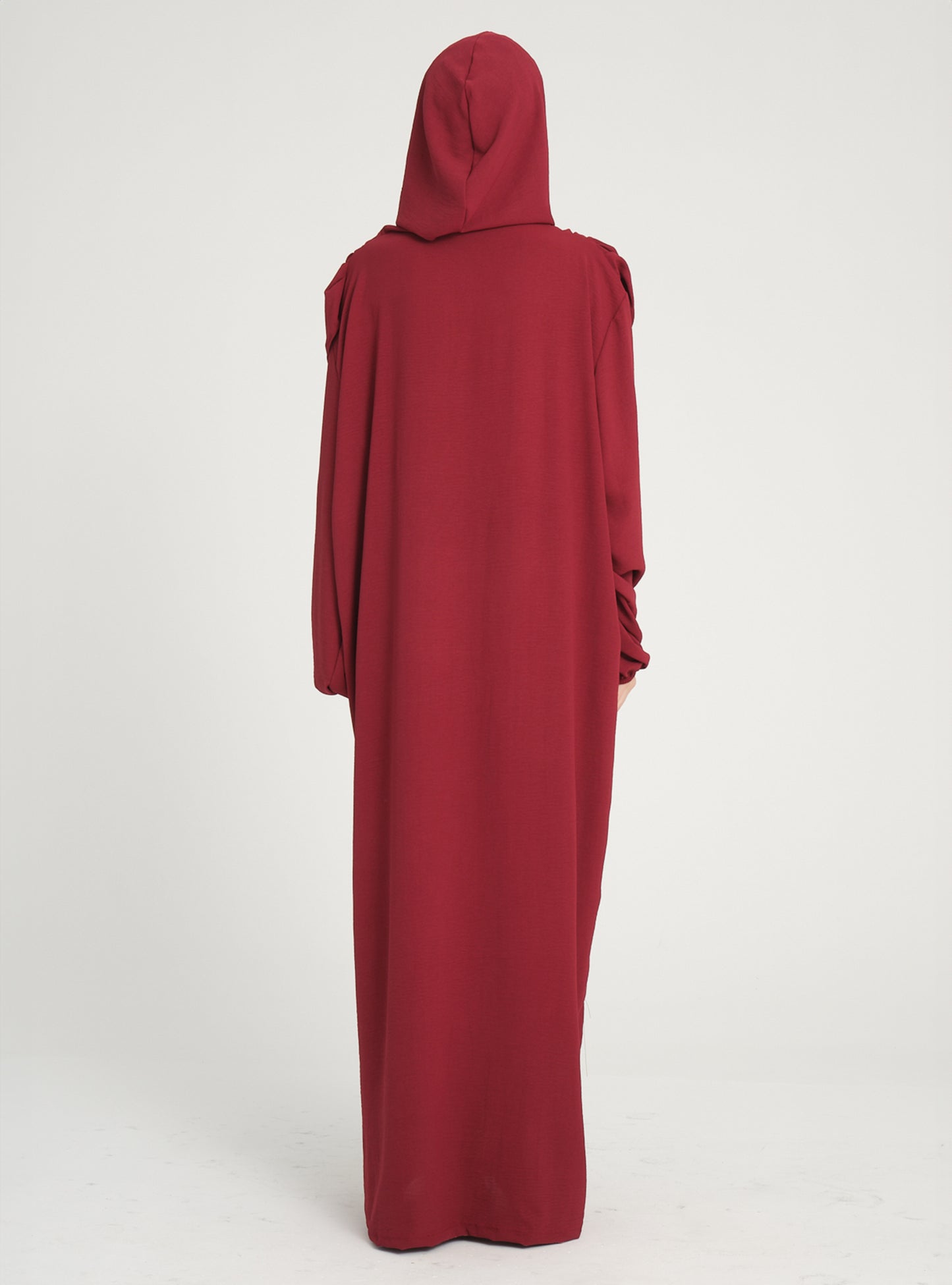Tenue de prière une pièce avec hijab intégré – Tissu Aerobin